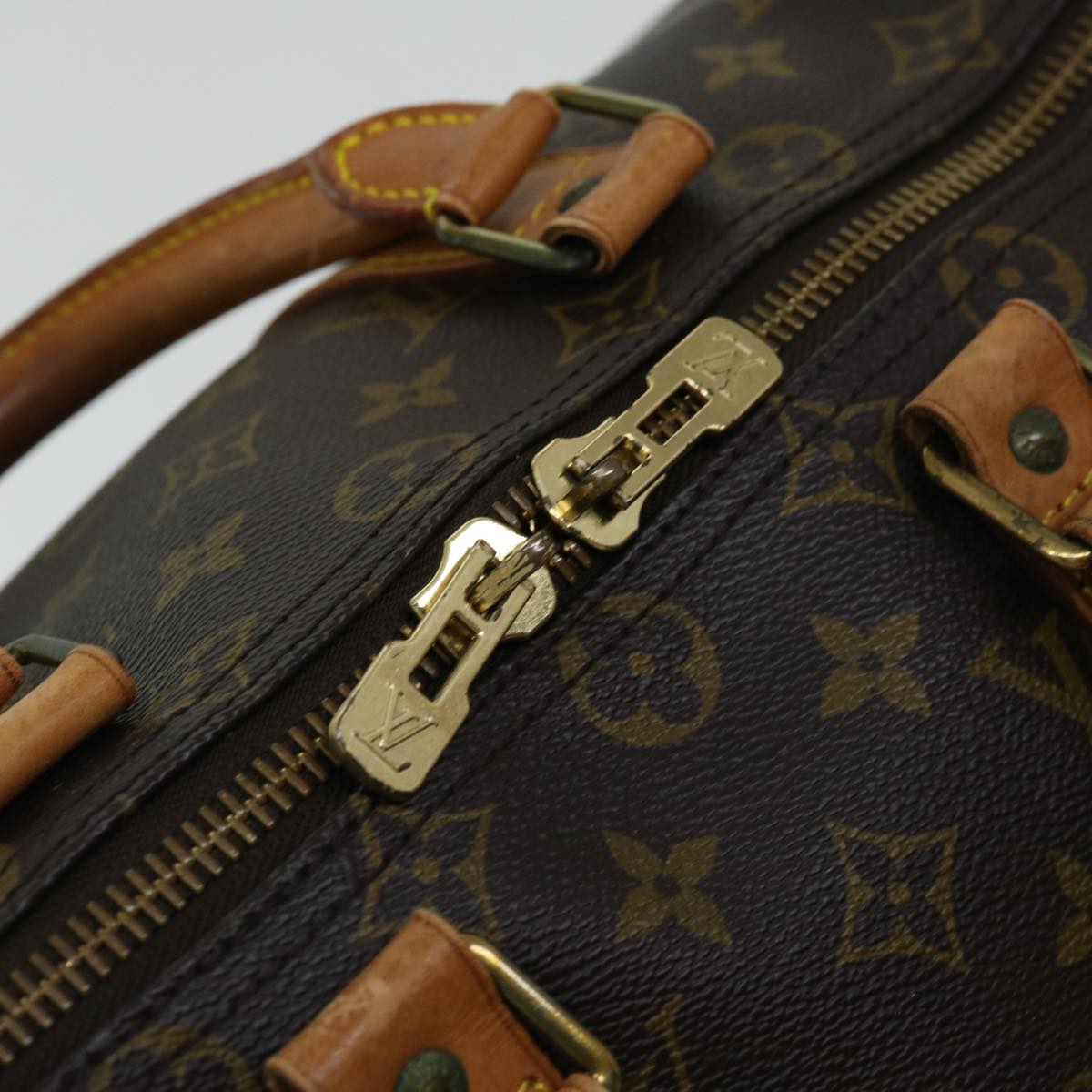 LOUIS VUITTON Monogram Keepall 45 Boston Bag M41428 LV Auth 51560