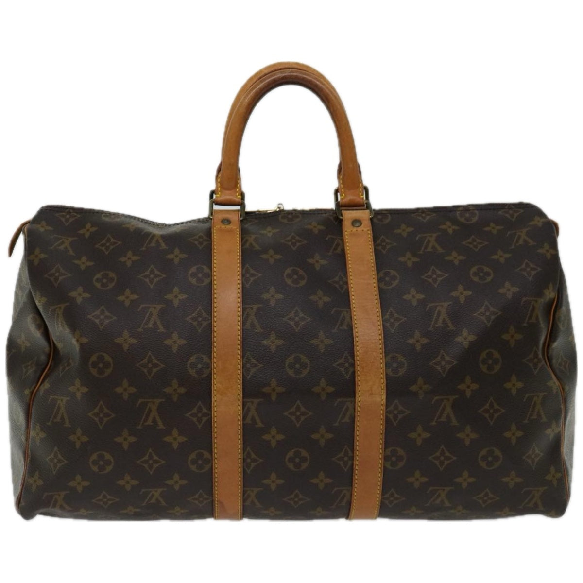 LOUIS VUITTON Monogram Keepall 45 Boston Bag M41428 LV Auth 51560