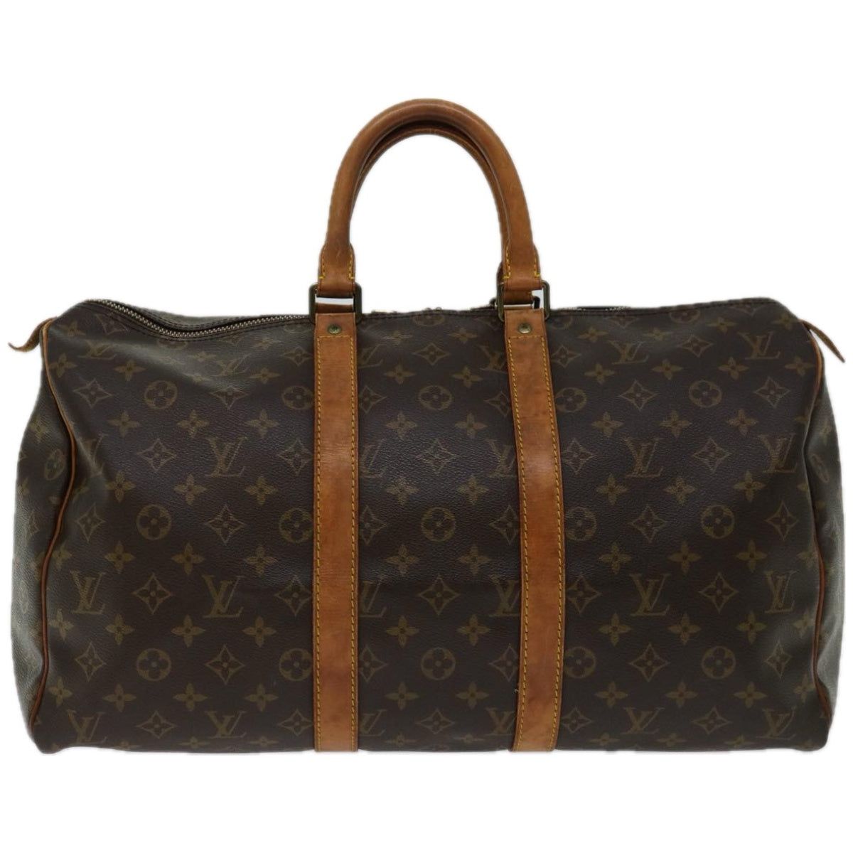 LOUIS VUITTON Monogram Keepall 45 Boston Bag M41428 LV Auth 51561