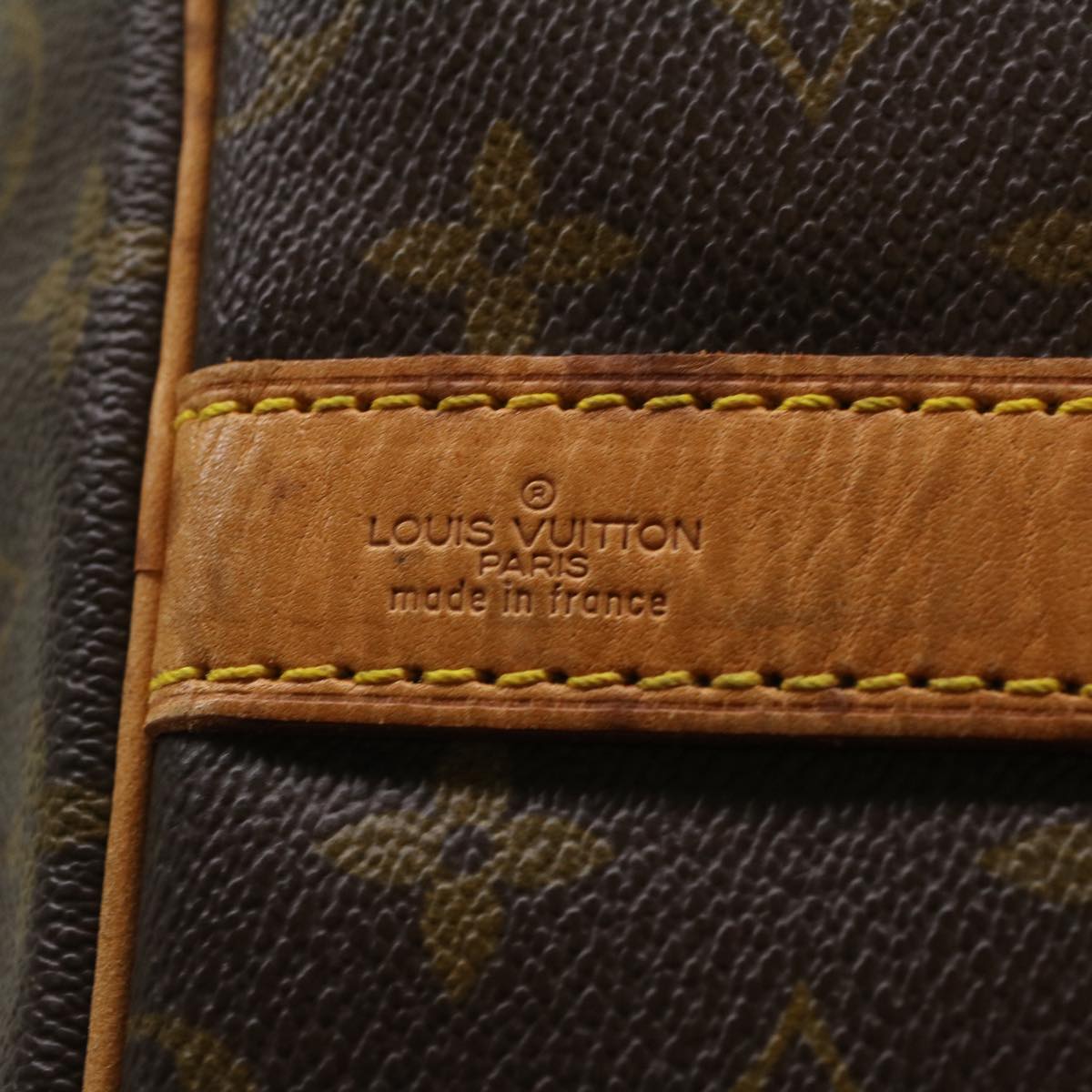 LOUIS VUITTON Monogram Keepall Bandouliere 60 Boston Bag M41412 LV Auth 51571