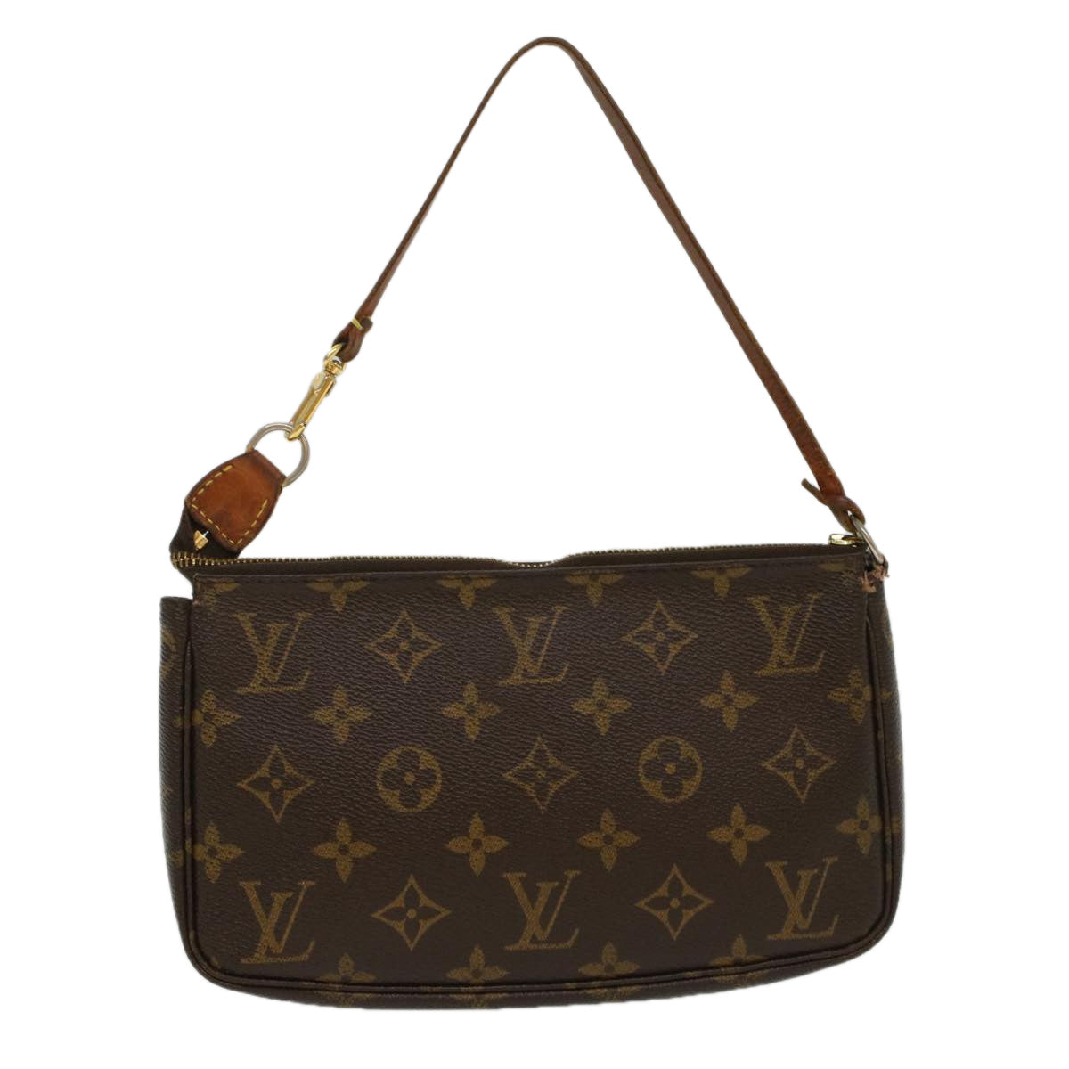 LOUIS VUITTON Monogram Pochette Accessoires Pouch M51980 LV Auth 51576