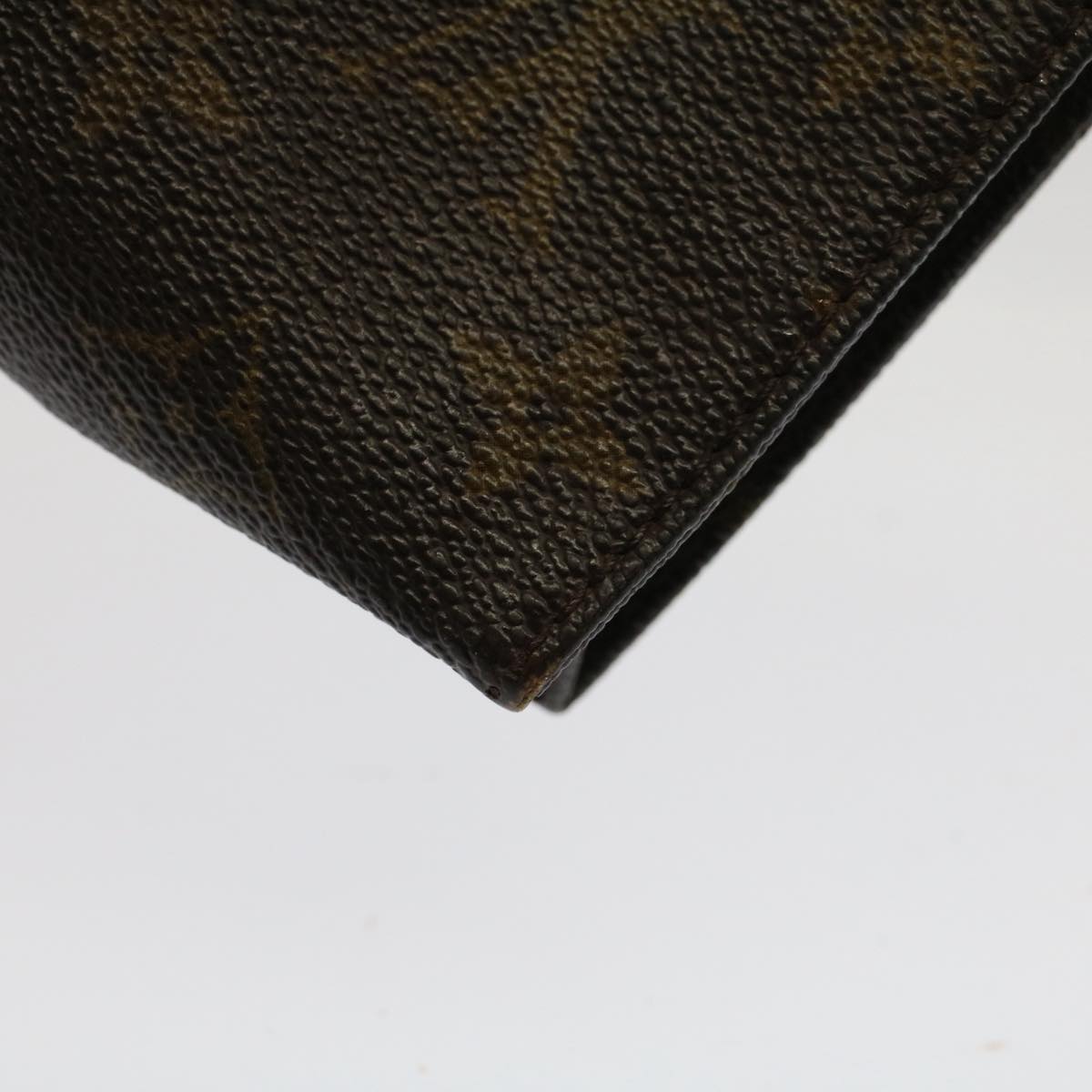 LOUIS VUITTON Monogram Poche Toilette 15 Pouch M47546 LV Auth 51582