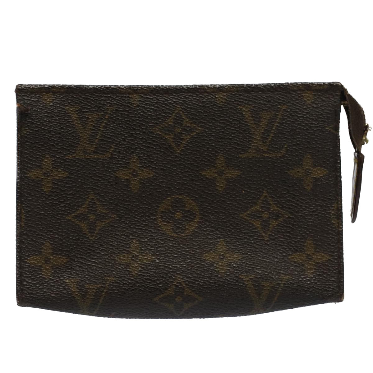 LOUIS VUITTON Monogram Poche Toilette 15 Pouch M47546 LV Auth 51582