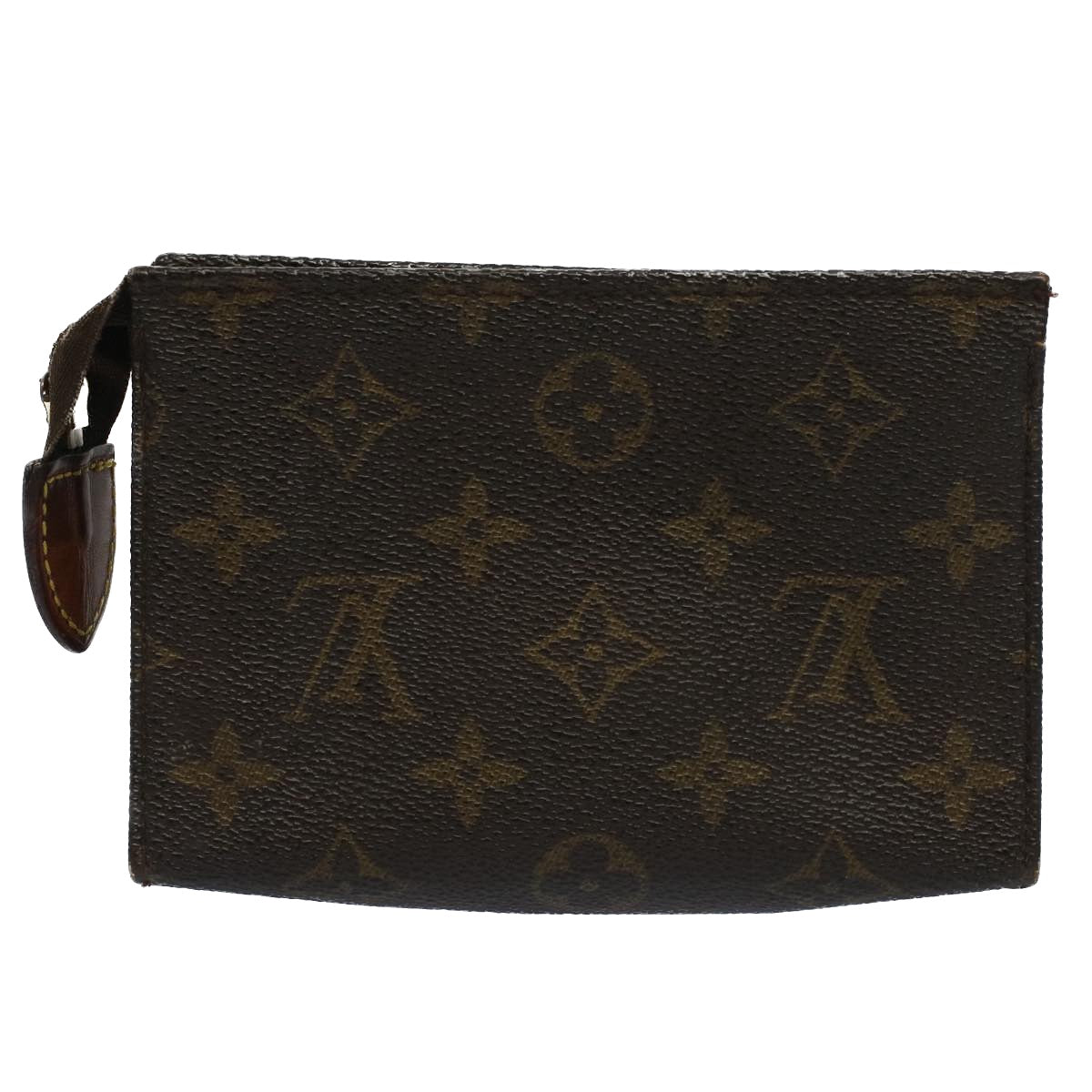 LOUIS VUITTON Monogram Poche Toilette 15 Pouch M47546 LV Auth 51582