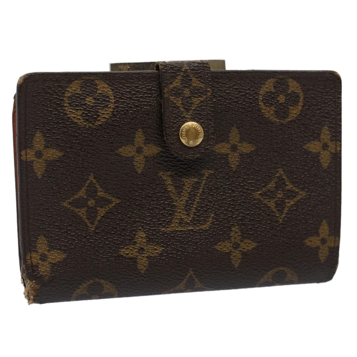 LOUIS VUITTON Monogram Portefeuille Viennois Bifold Wallet M61674 Auth 51598