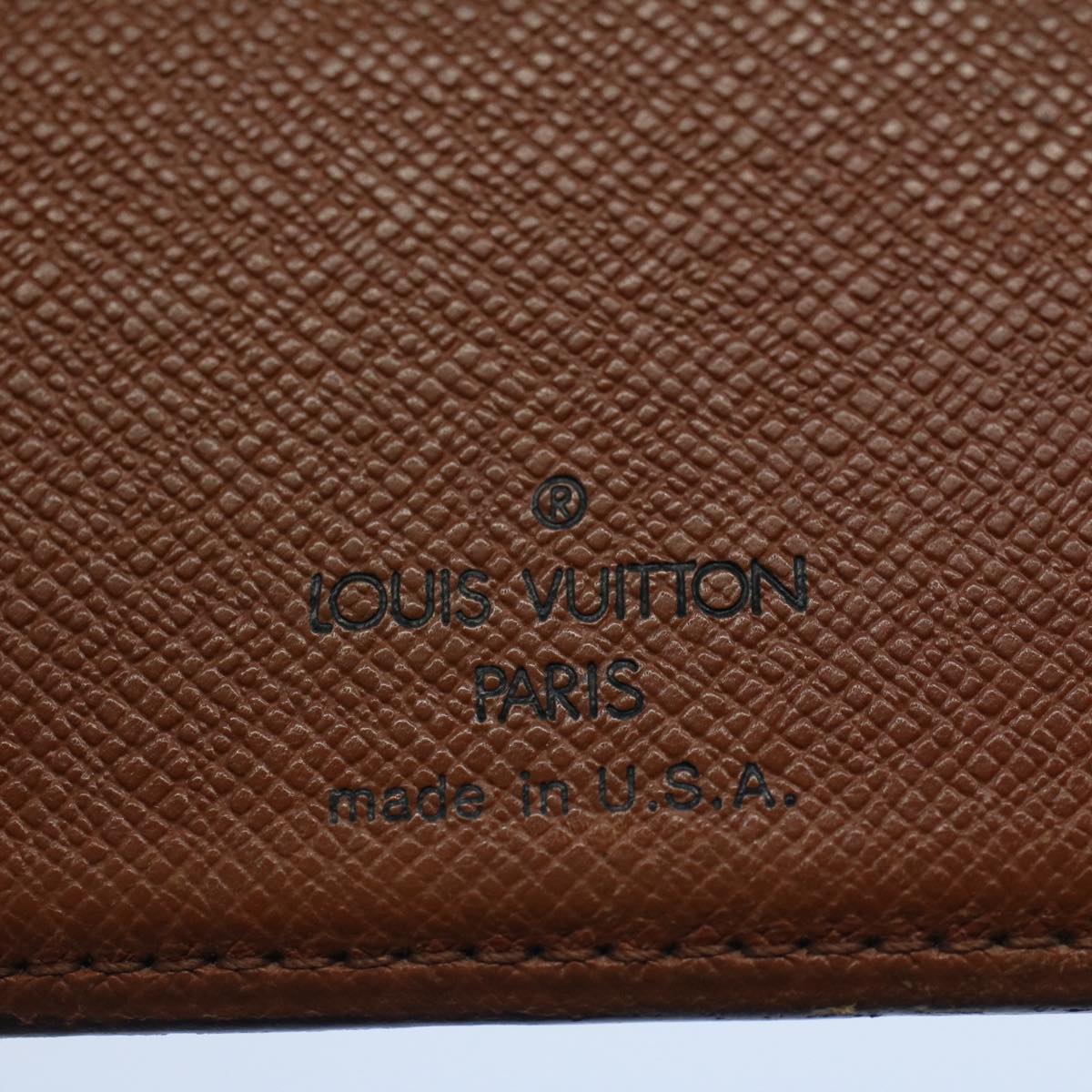 LOUIS VUITTON Monogram Portefeuille Viennois Bifold Wallet M61674 Auth 51598