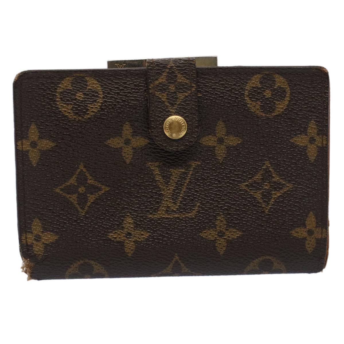 LOUIS VUITTON Monogram Portefeuille Viennois Bifold Wallet M61674 Auth 51598