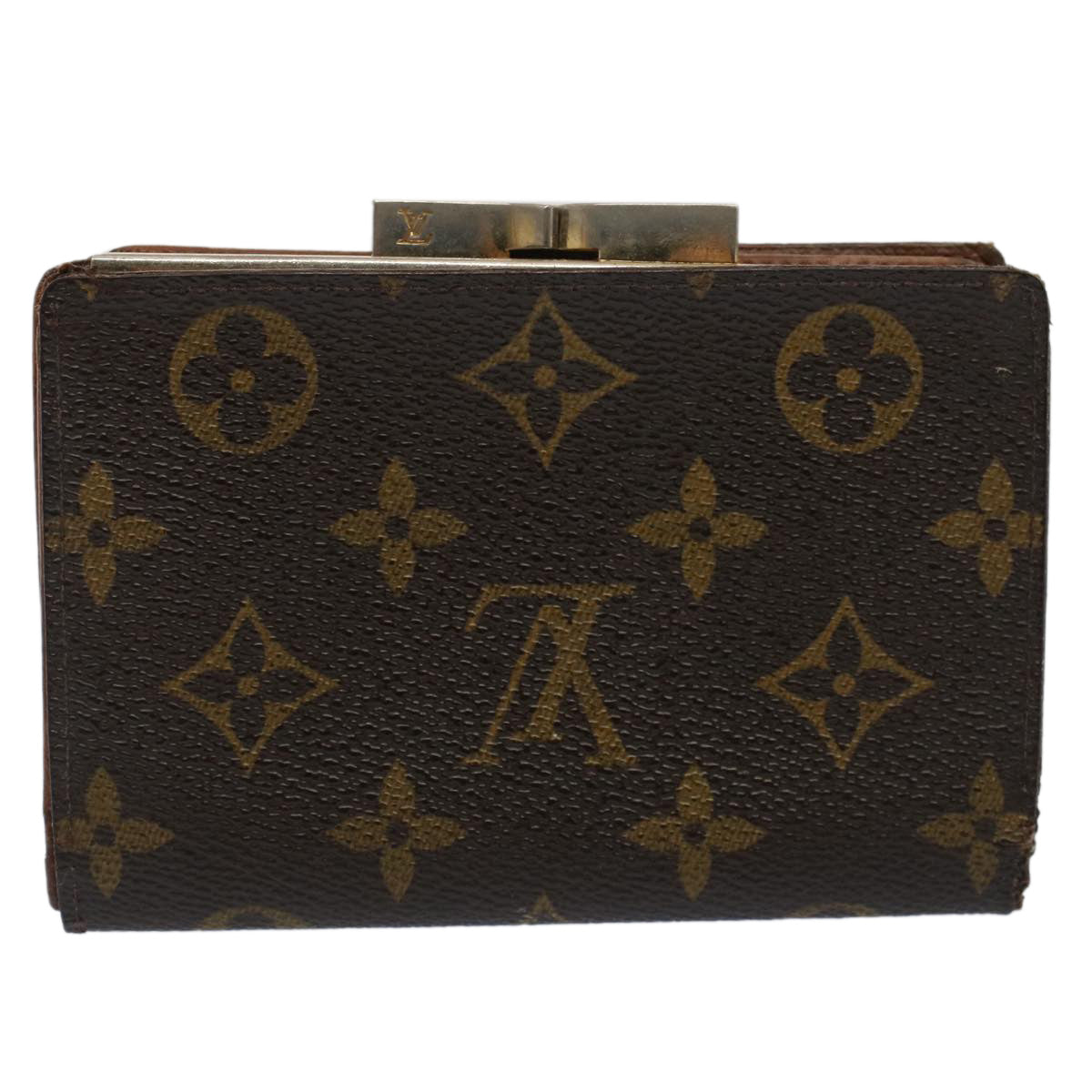 LOUIS VUITTON Monogram Portefeuille Viennois Bifold Wallet M61674 Auth 51599