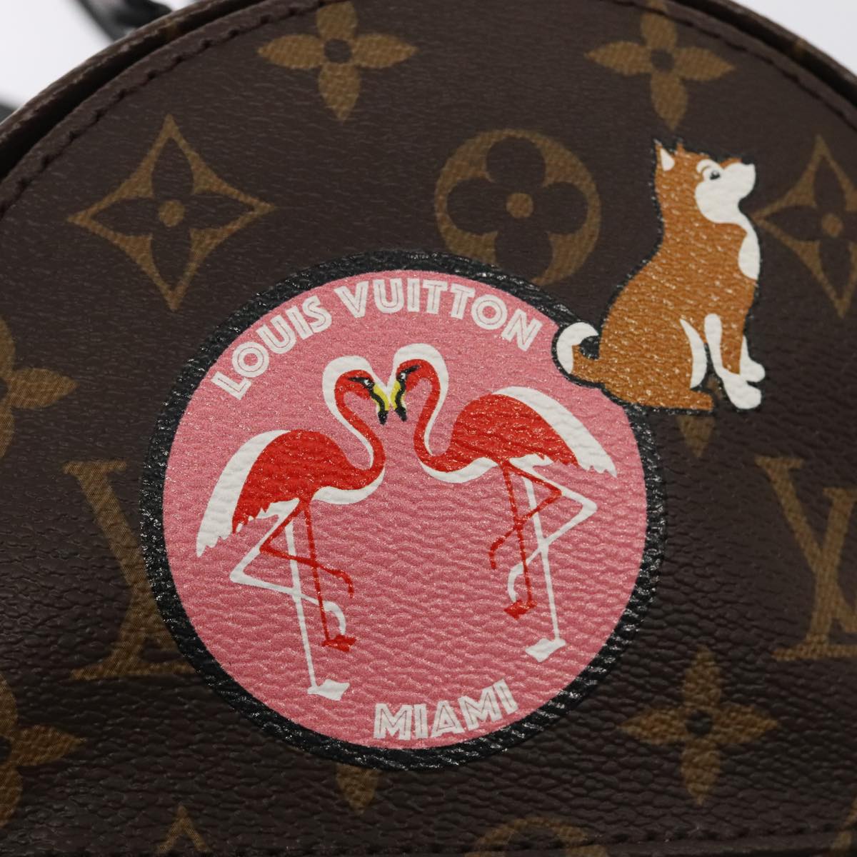 LOUIS VUITTON Monogram Palm Springs MINI Backpack M41562 LV Auth 51688S