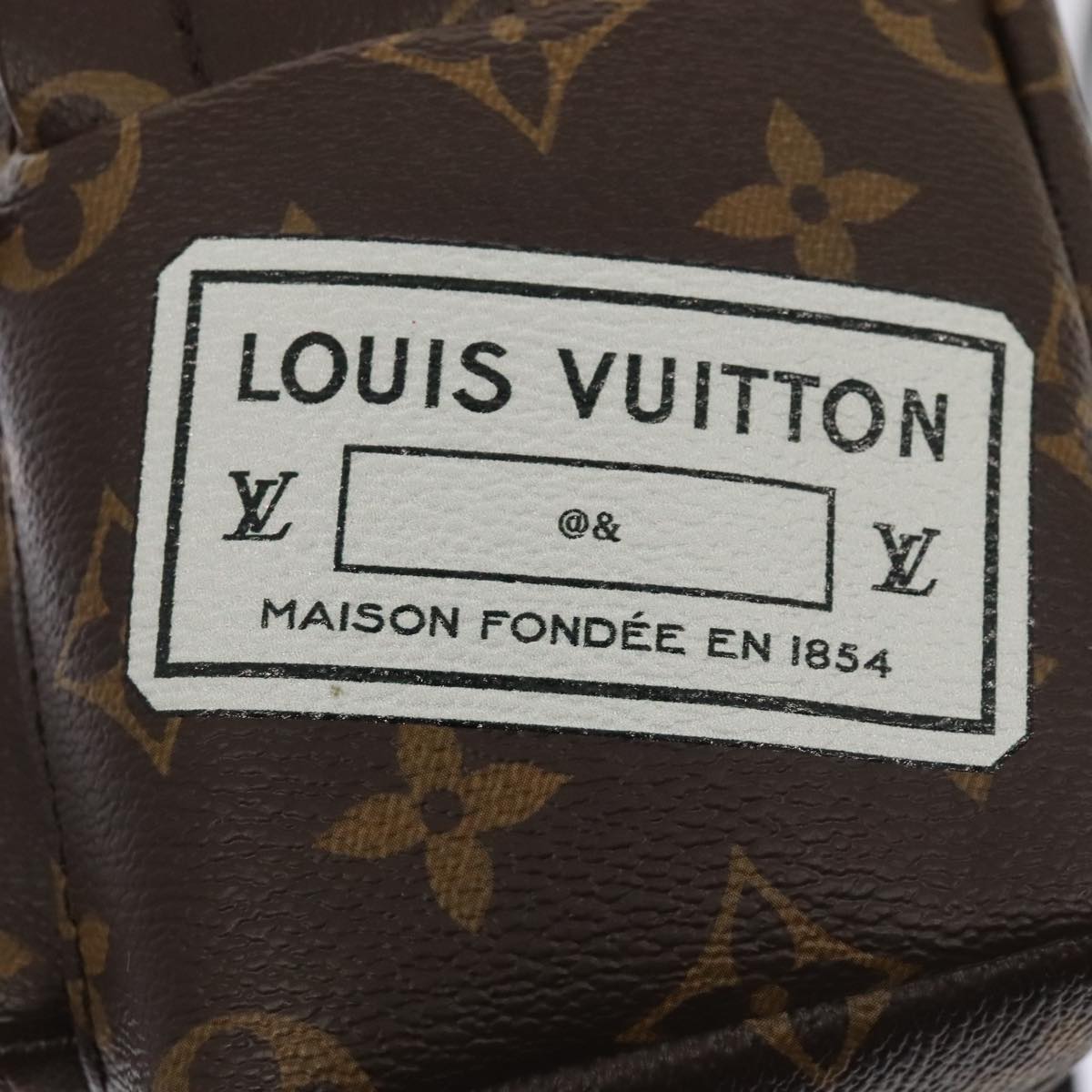 LOUIS VUITTON Monogram Palm Springs MINI Backpack M41562 LV Auth 51688S