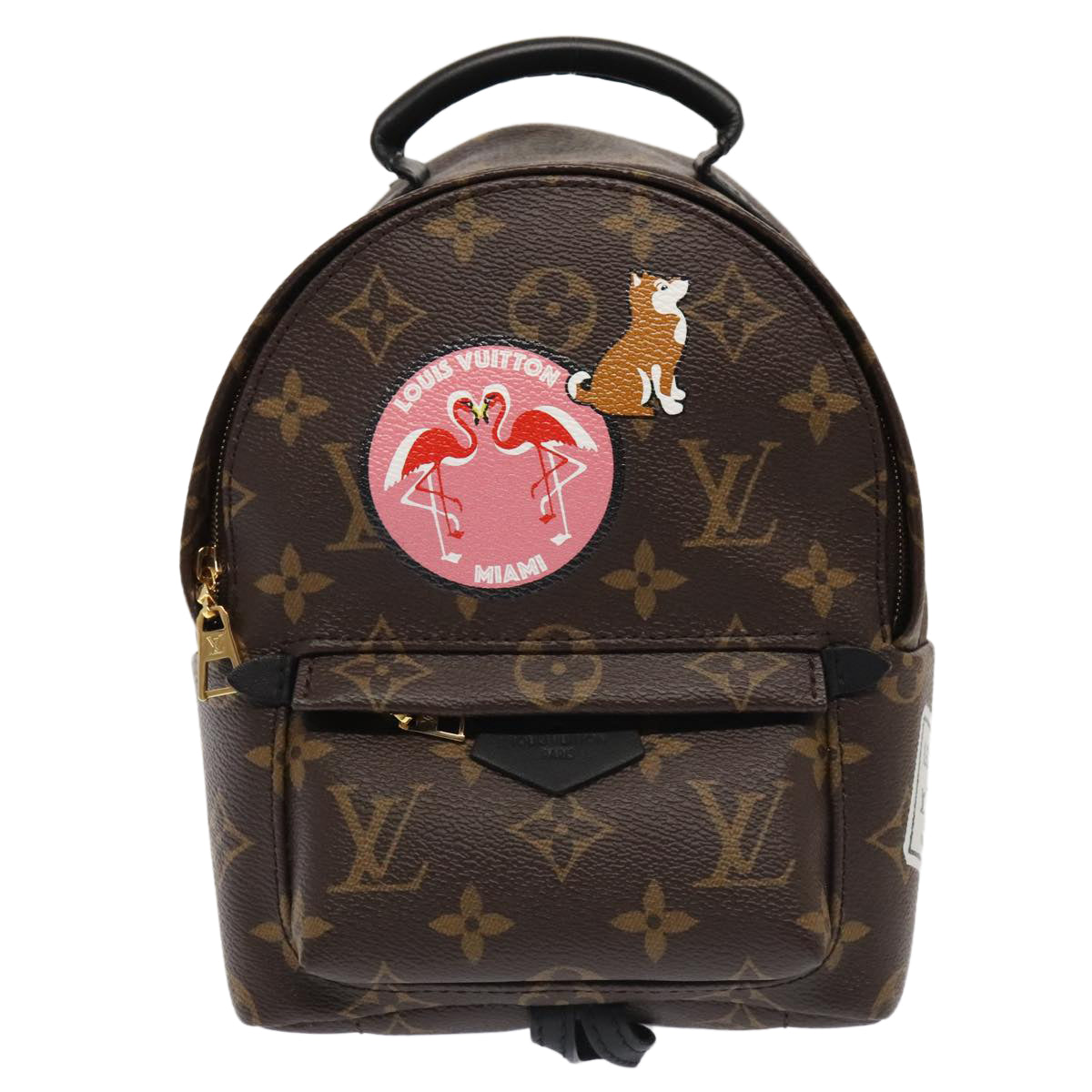 LOUIS VUITTON Monogram Palm Springs MINI Backpack M41562 LV Auth 51688S