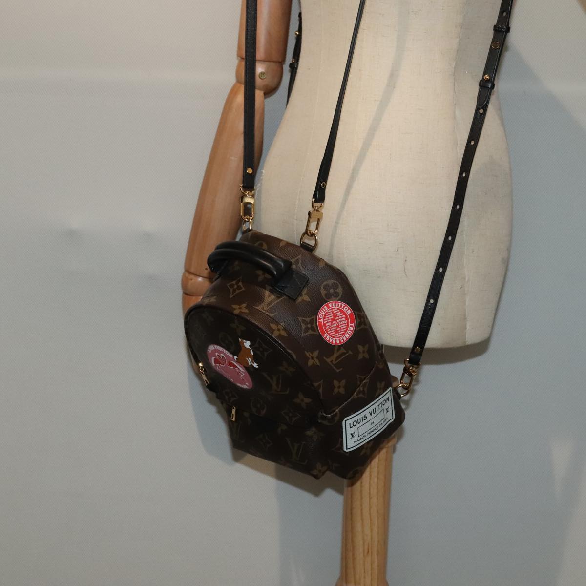 LOUIS VUITTON Monogram Palm Springs MINI Backpack M41562 LV Auth 51688SM