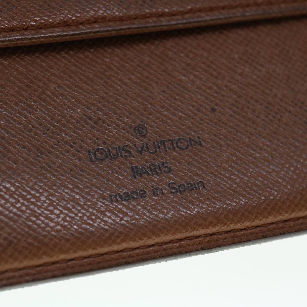 LOUIS VUITTON Monogram Wallet LV Auth 51693