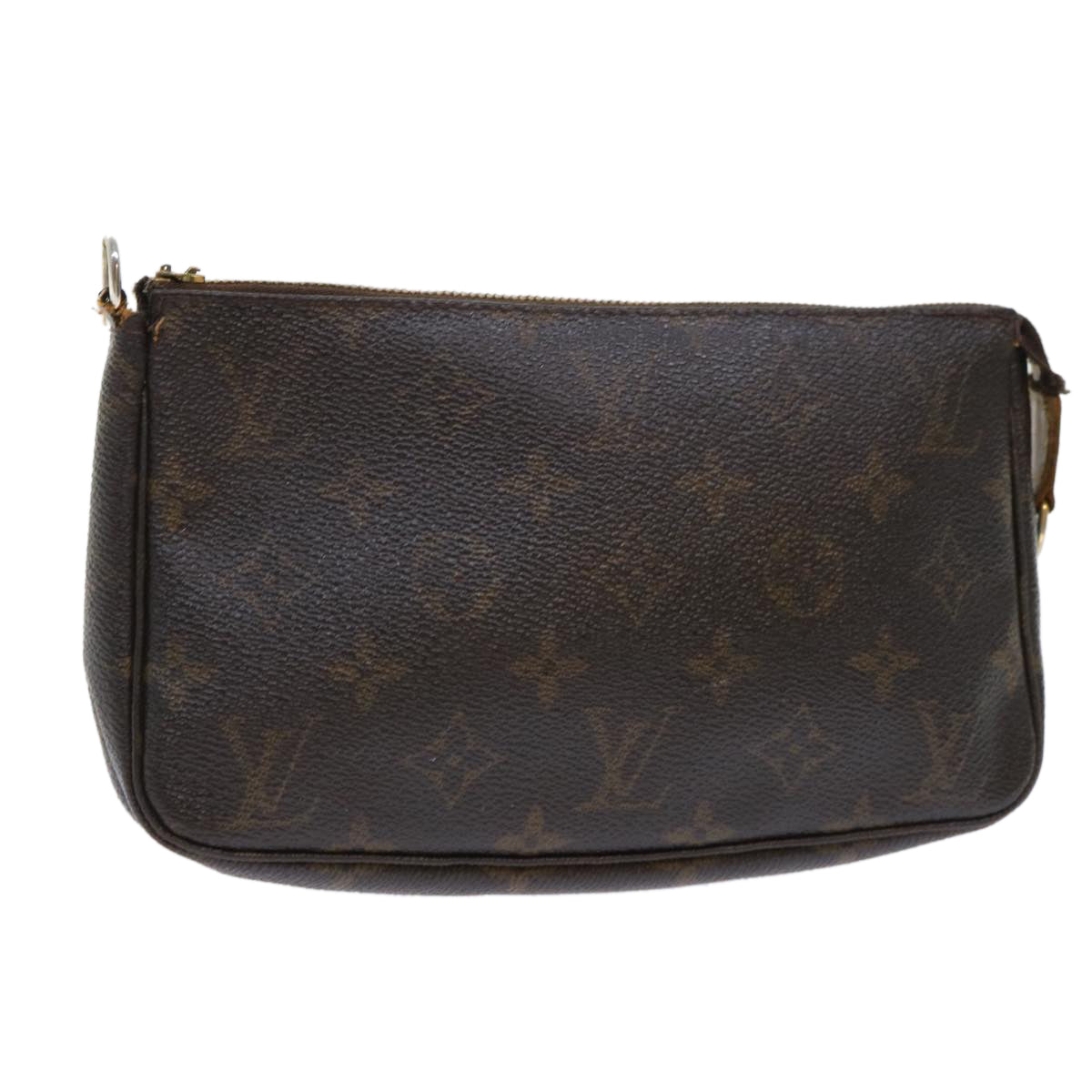 LOUIS VUITTON Monogram Pochette Accessoires Pouch M51980 LV Auth 51704