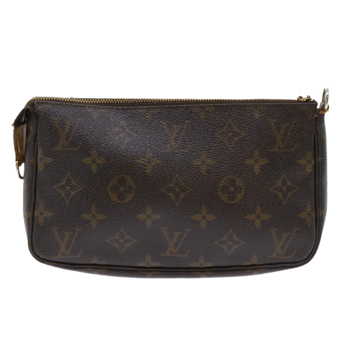 LOUIS VUITTON Monogram Pochette Accessoires Pouch M51980 LV Auth 51704