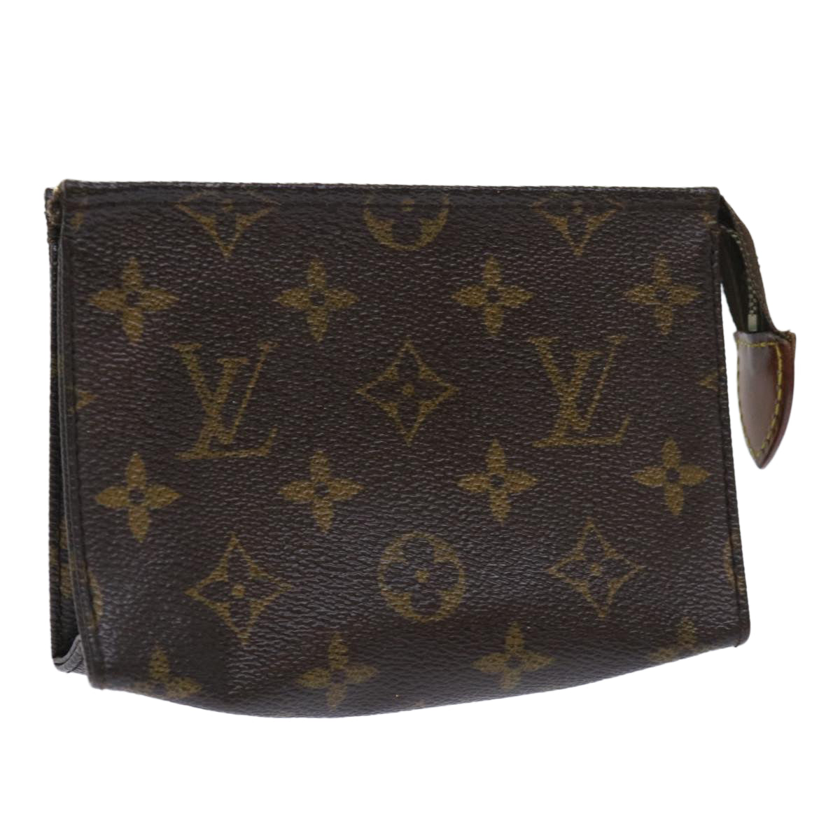 LOUIS VUITTON Monogram Poche Toilette 15 Pouch M47546 LV Auth 51715