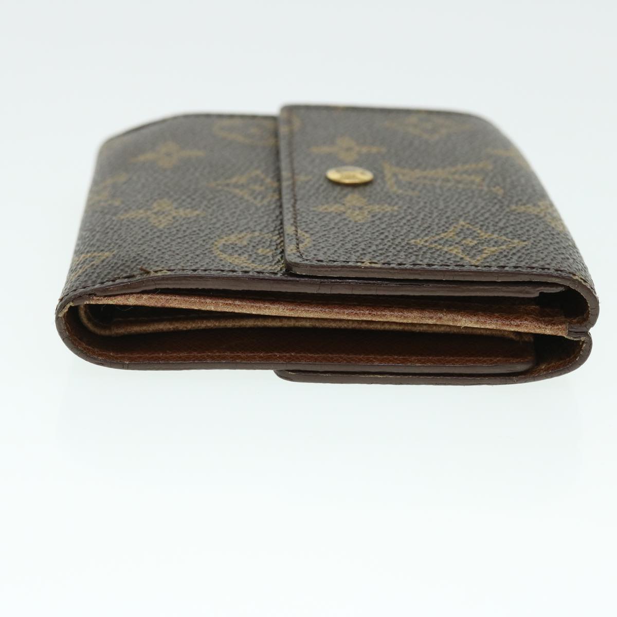 LOUIS VUITTON Monogram Portefeuille Elise Wallet M61654 LV Auth 51728