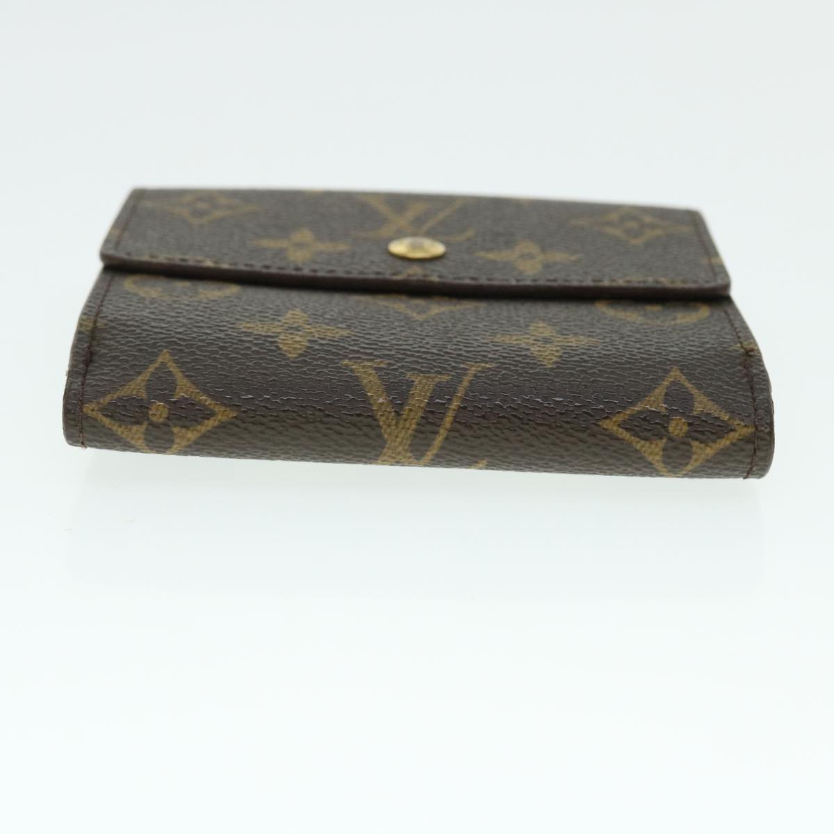 LOUIS VUITTON Monogram Portefeuille Elise Wallet M61654 LV Auth 51728