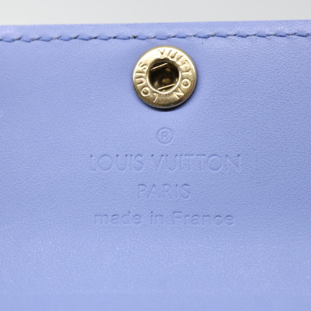 LOUIS VUITTON Monogram Vernis Ludlow Coin Purse Lavande M91243 LV Auth 51732