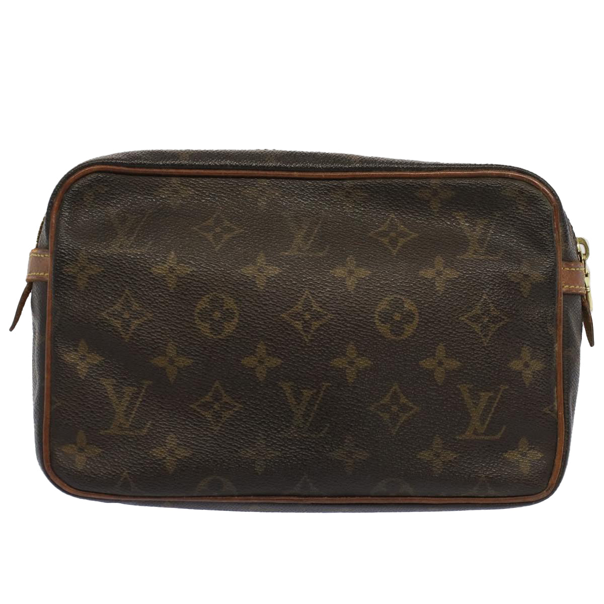 LOUIS VUITTON Monogram Compiegne 23 Clutch Bag M51847 LV Auth 51744