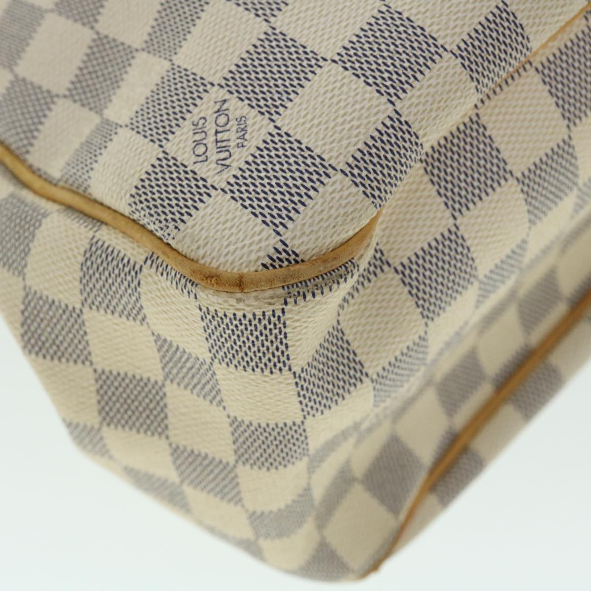 LOUIS VUITTON Damier Azur Batignolles Horizontal Tote Bag N48172 LV Auth 51792