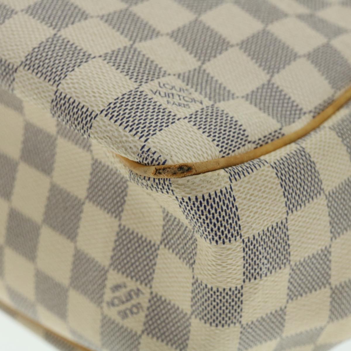 LOUIS VUITTON Damier Azur Batignolles Horizontal Tote Bag N48172 LV Auth 51792