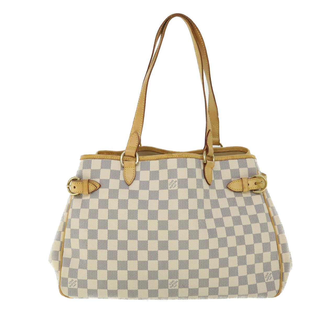 LOUIS VUITTON Damier Azur Batignolles Horizontal Tote Bag N48172 LV Auth 51792