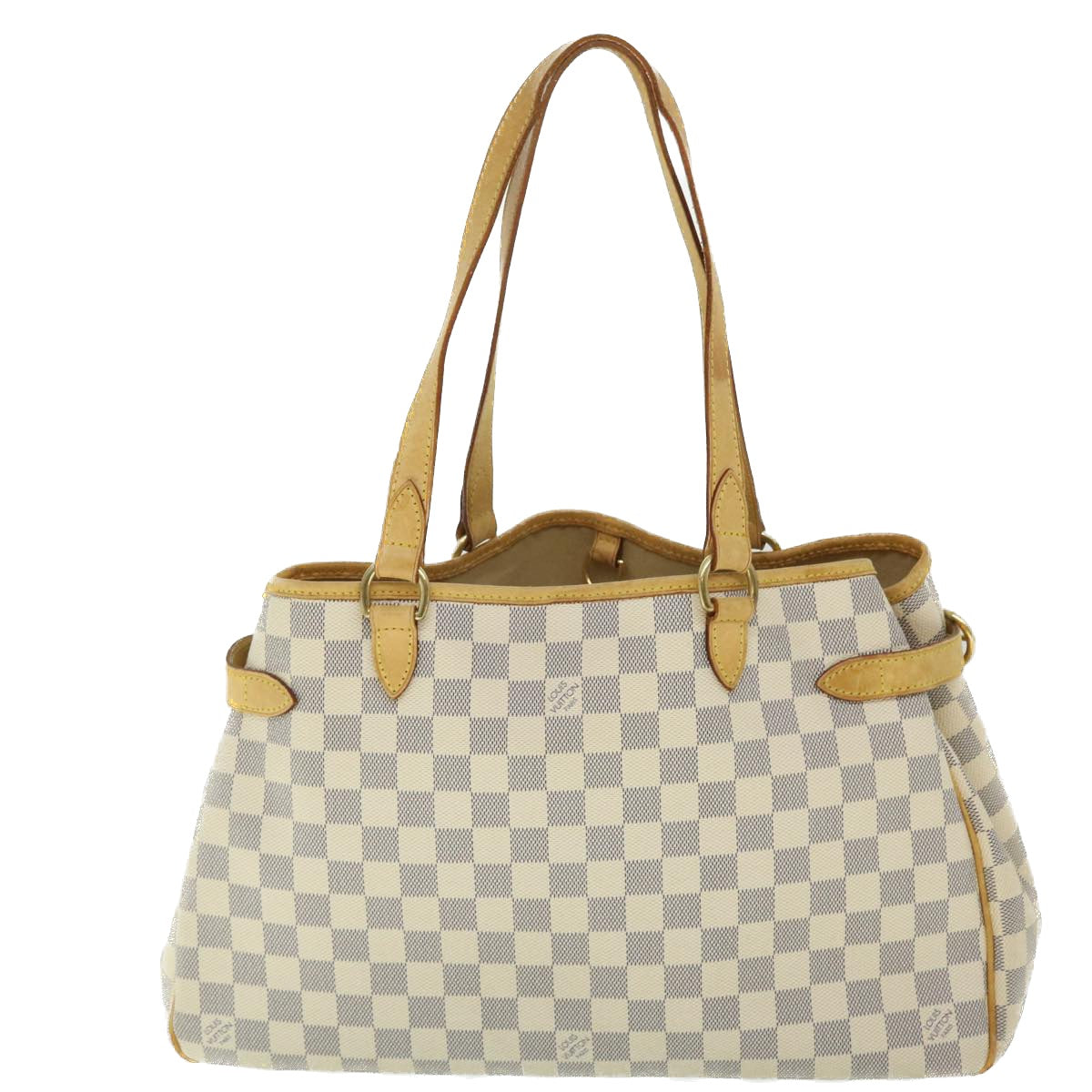 LOUIS VUITTON Damier Azur Batignolles Horizontal Tote Bag N48172 LV Auth 51792