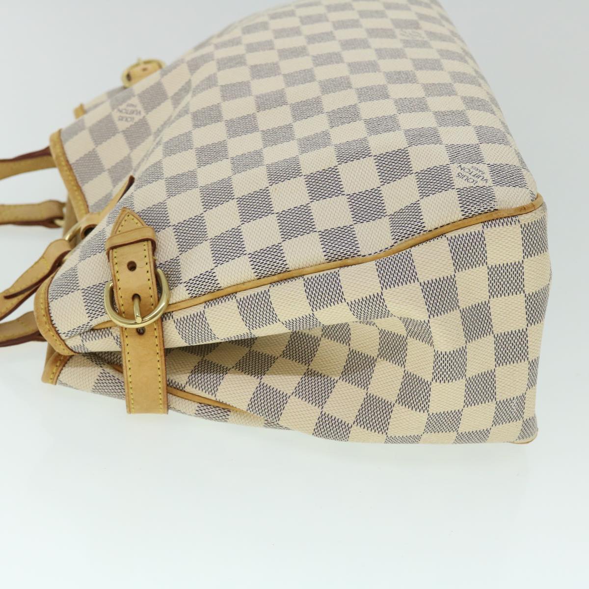 LOUIS VUITTON Damier Azur Batignolles Horizontal Tote Bag N48172 LV Auth 51792