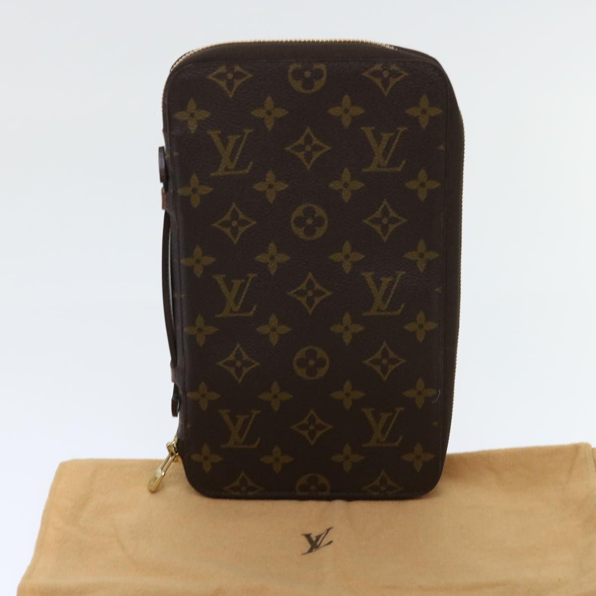 LOUIS VUITTON Monogram Organizer De Voyage Travel Case M60119 LV Auth 51910