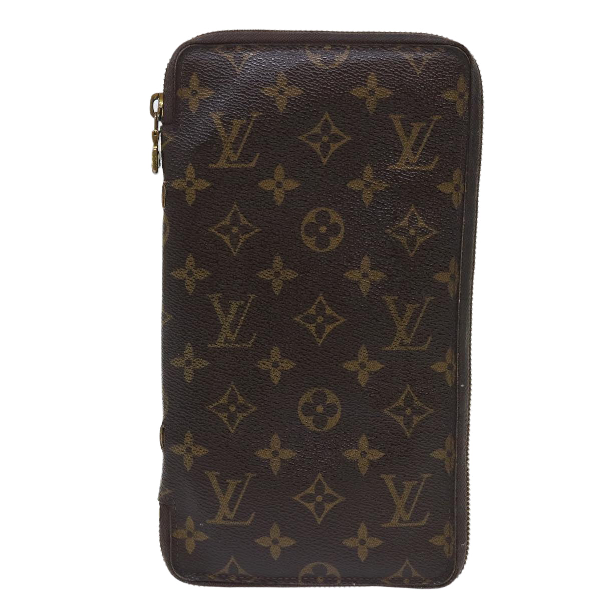 LOUIS VUITTON Monogram Organizer De Voyage Travel Case M60119 LV Auth 51910