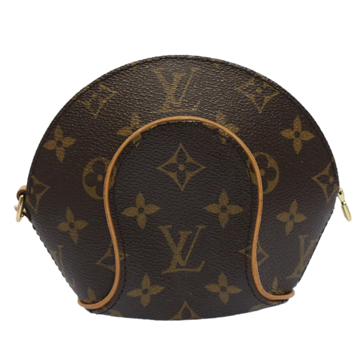 LOUIS VUITTON Monogram Mini Ellipse Pouch M51129 LV Auth 51936A