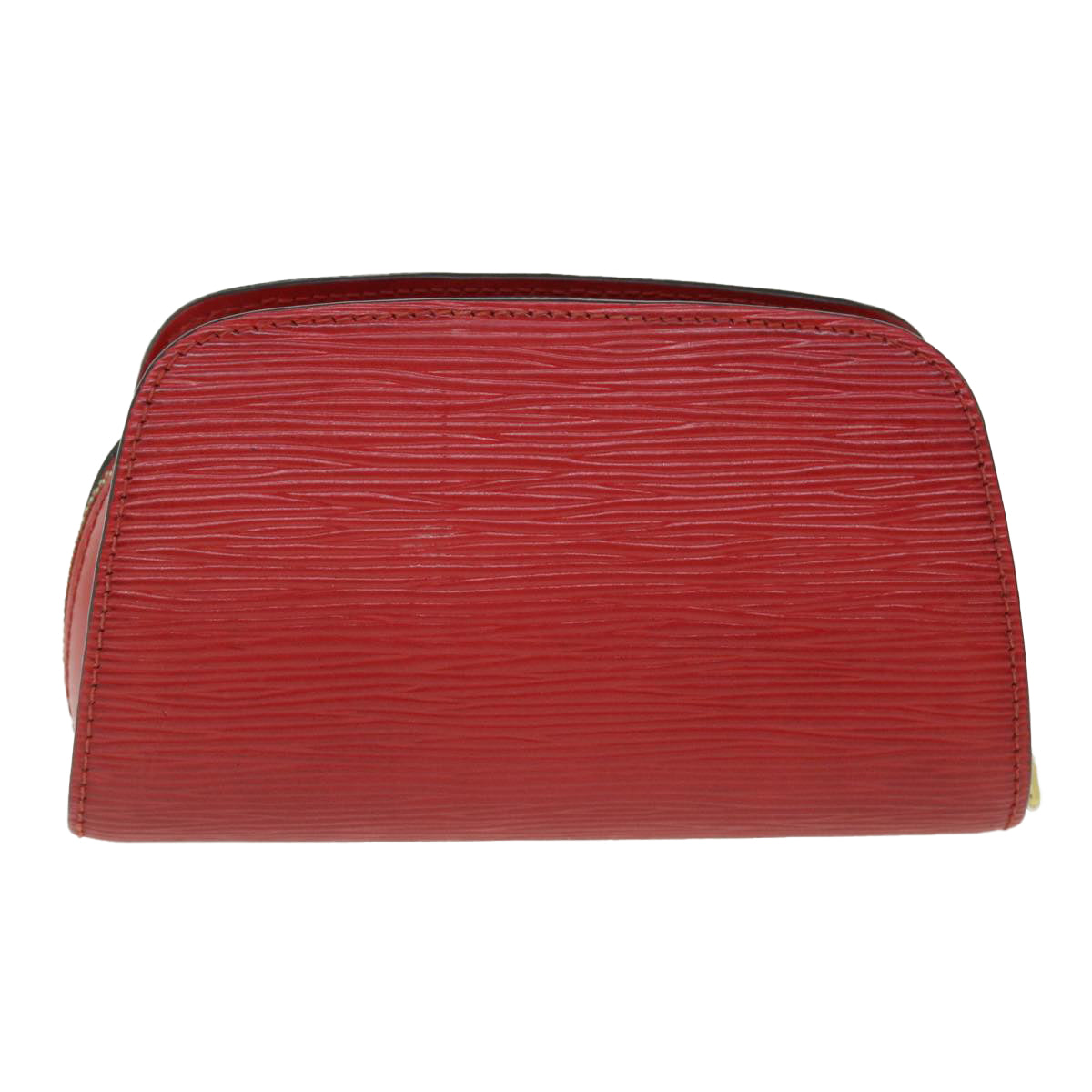 LOUIS VUITTON Epi Dauphine PM Pouch Red M48447 LV Auth 51991