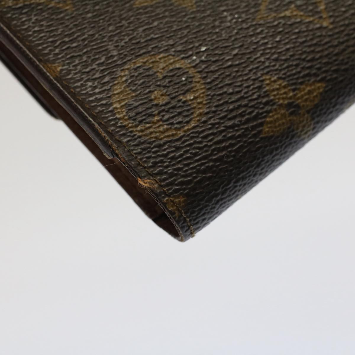 LOUIS VUITTON Monogram Portefeuille International Long Wallet M61217 Auth 52087