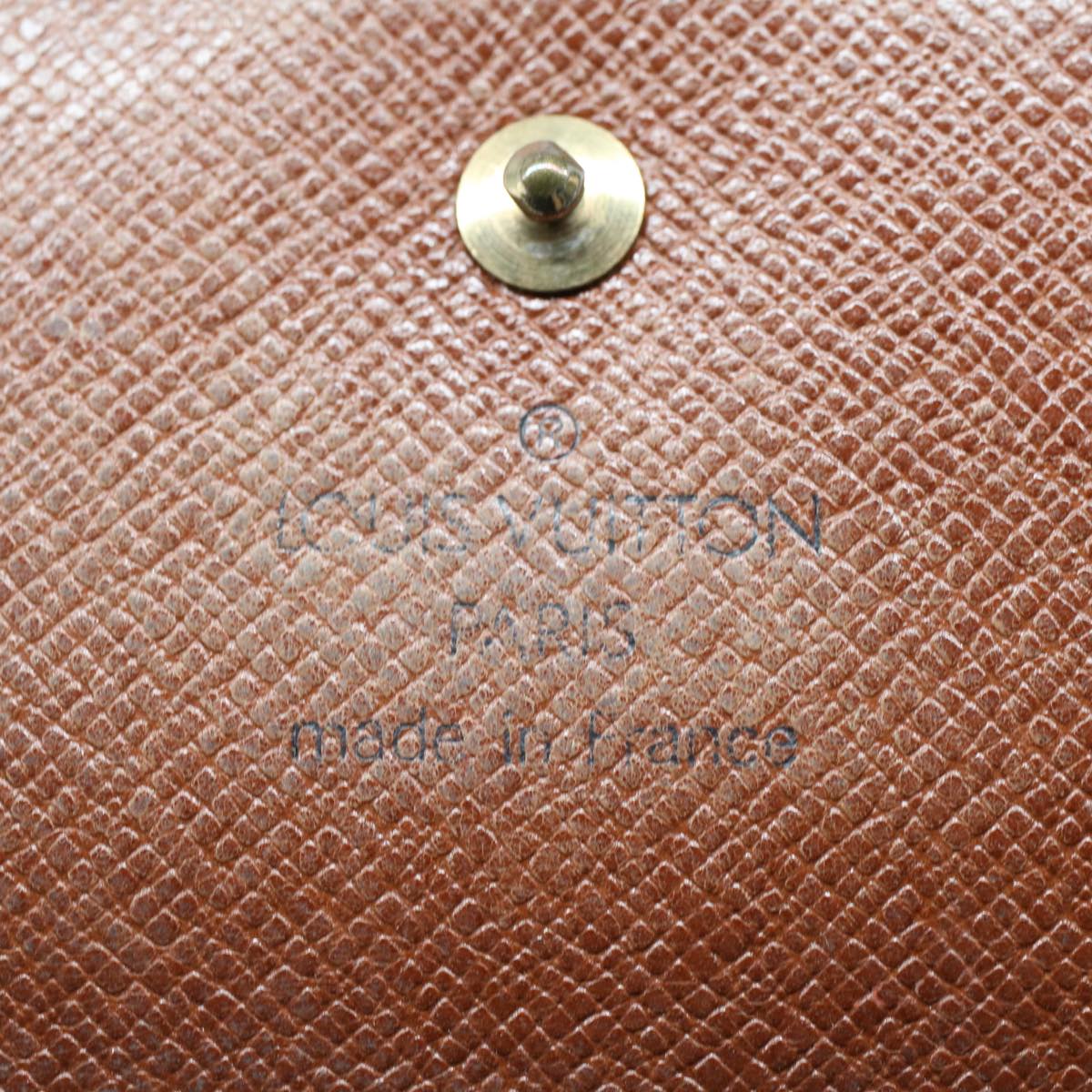 LOUIS VUITTON Monogram Portefeuille Elise Wallet M61654 LV Auth 52089