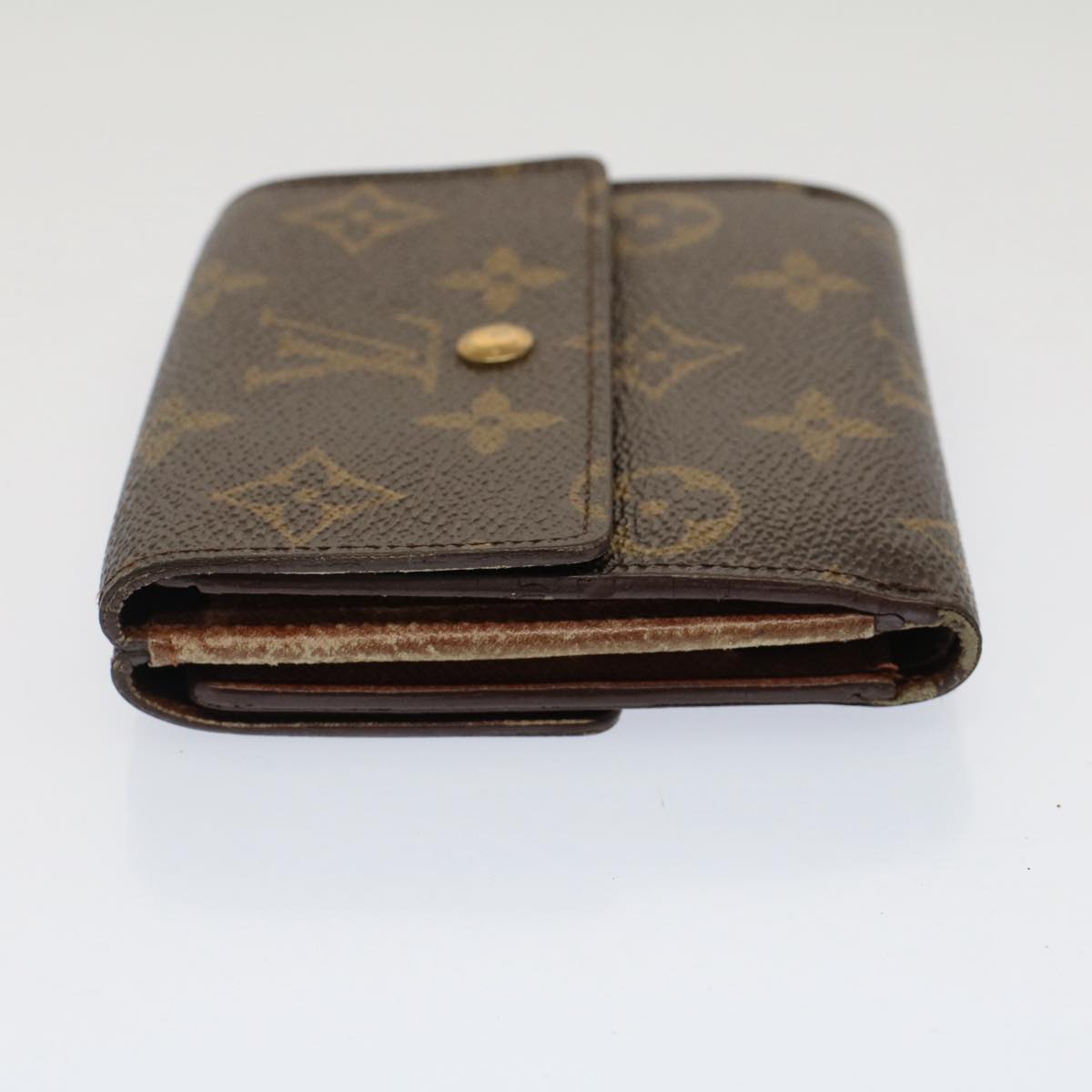 LOUIS VUITTON Monogram Portefeuille Elise Wallet M61654 LV Auth 52089