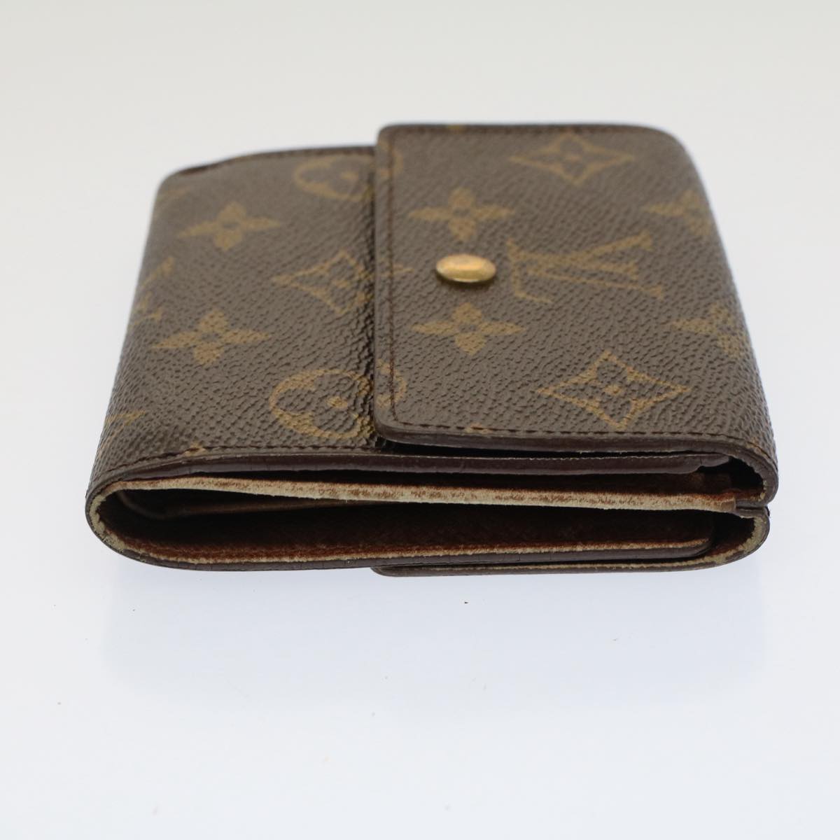 LOUIS VUITTON Monogram Portefeuille Elise Wallet M61654 LV Auth 52089