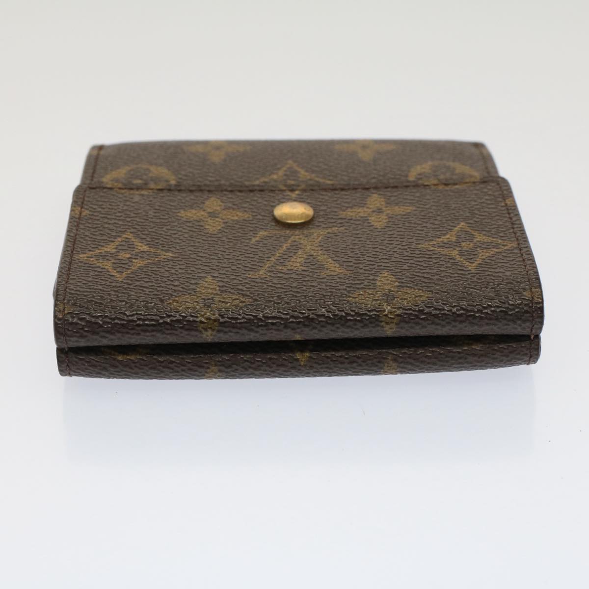 LOUIS VUITTON Monogram Portefeuille Elise Wallet M61654 LV Auth 52089