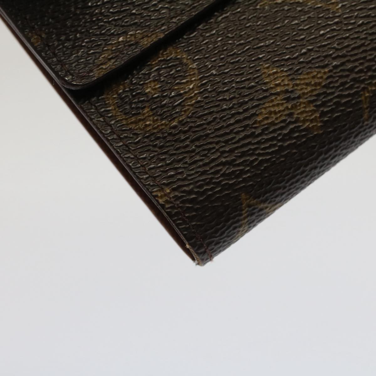 LOUIS VUITTON Monogram Portefeuille Elise Wallet M61654 LV Auth 52090