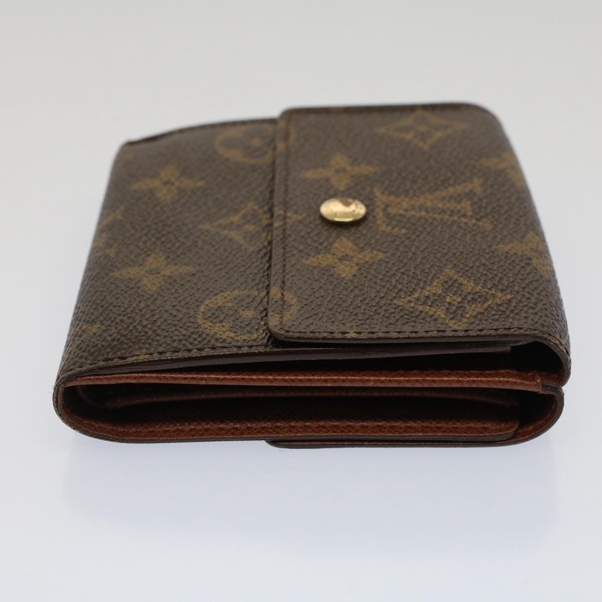 LOUIS VUITTON Monogram Portefeuille Elise Wallet M61654 LV Auth 52090