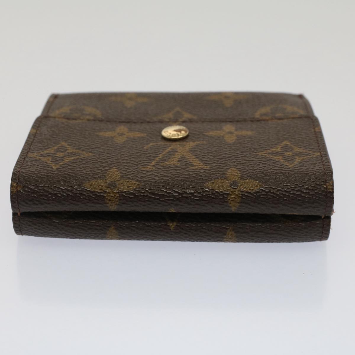 LOUIS VUITTON Monogram Portefeuille Elise Wallet M61654 LV Auth 52090