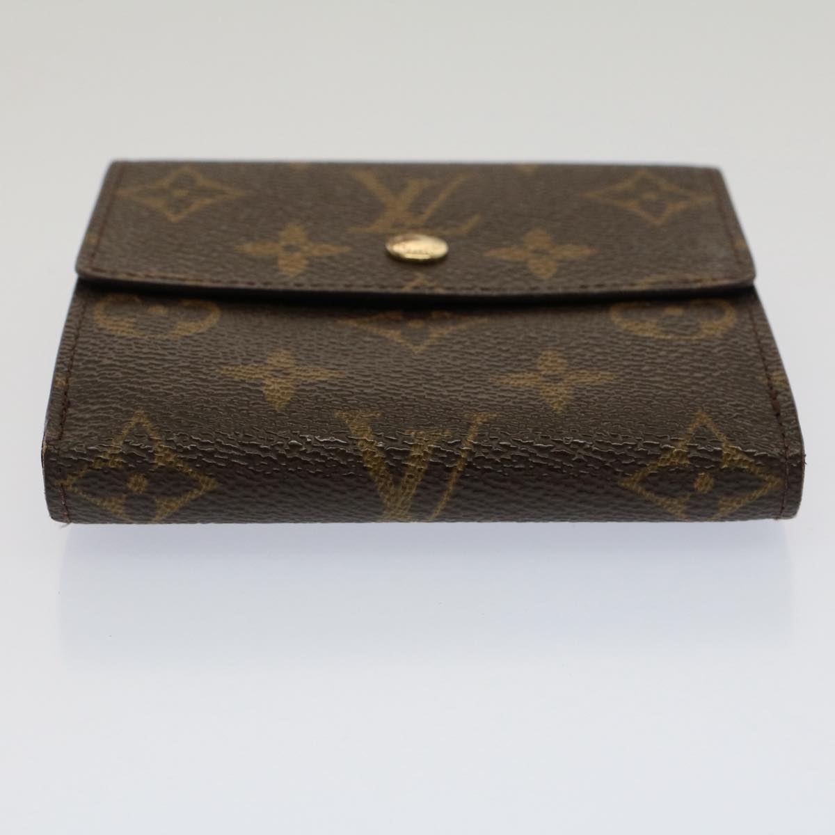 LOUIS VUITTON Monogram Portefeuille Elise Wallet M61654 LV Auth 52090