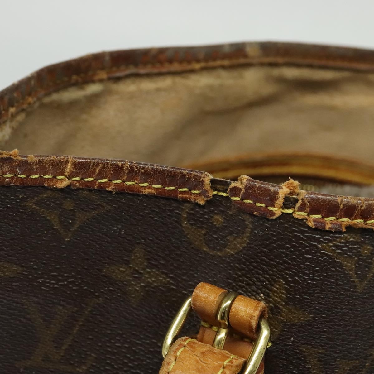 LOUIS VUITTON Monogram Bucket GM Shoulder Bag M42236 LV Auth 52202