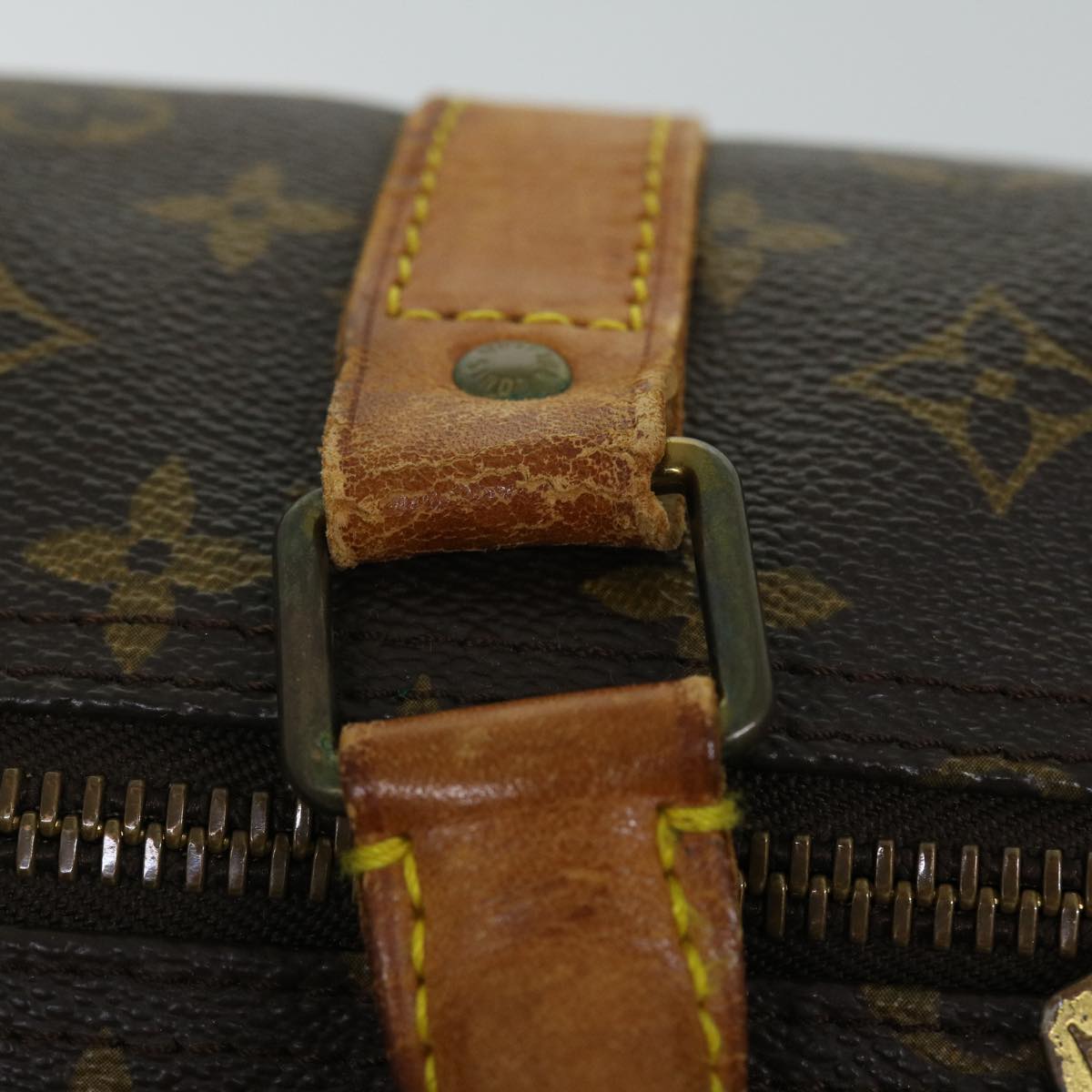 LOUIS VUITTON Monogram Keepall Bandouliere 60 Boston Bag M41412 LV Auth 52226