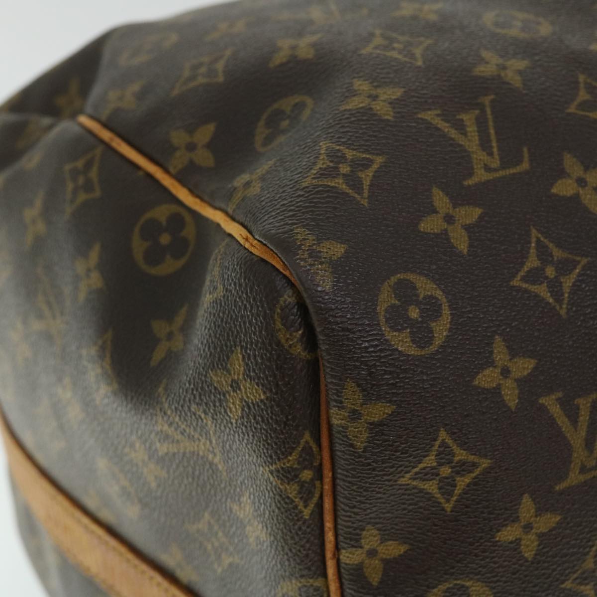 LOUIS VUITTON Monogram Keepall Bandouliere 60 Boston Bag M41412 LV Auth 52226