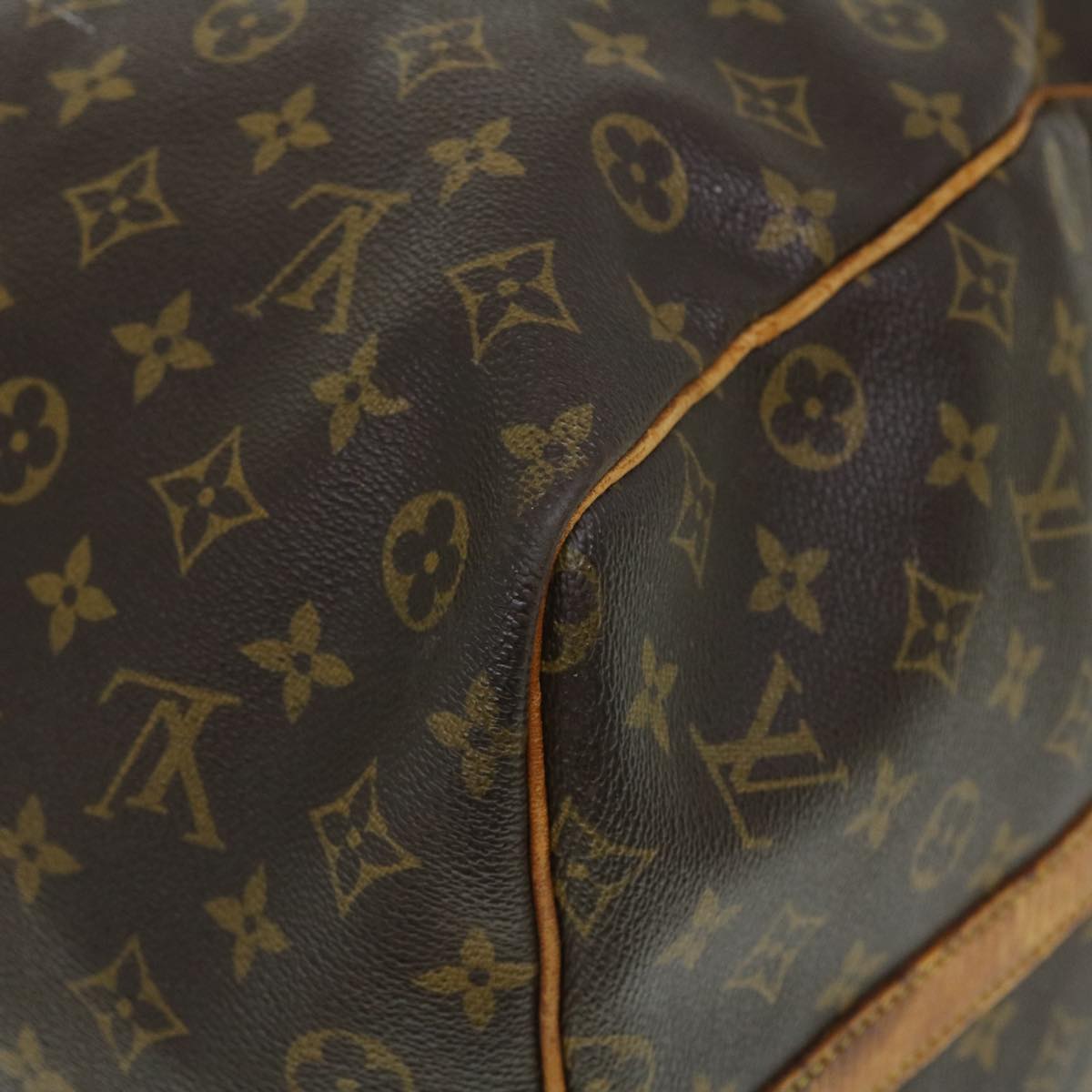 LOUIS VUITTON Monogram Keepall Bandouliere 60 Boston Bag M41412 LV Auth 52226