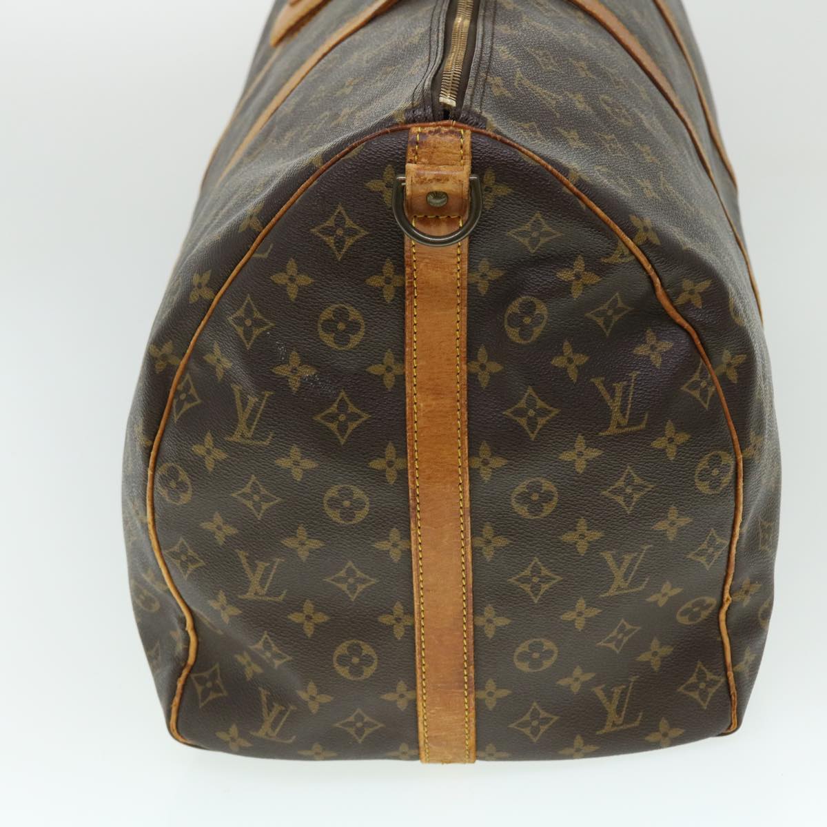 LOUIS VUITTON Monogram Keepall Bandouliere 60 Boston Bag M41412 LV Auth 52226