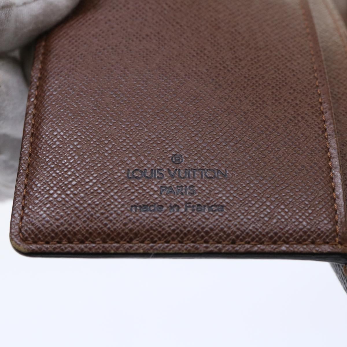 LOUIS VUITTON Monogram Porte Monnaie Billets Viennois Wallet M61663 Auth 52270