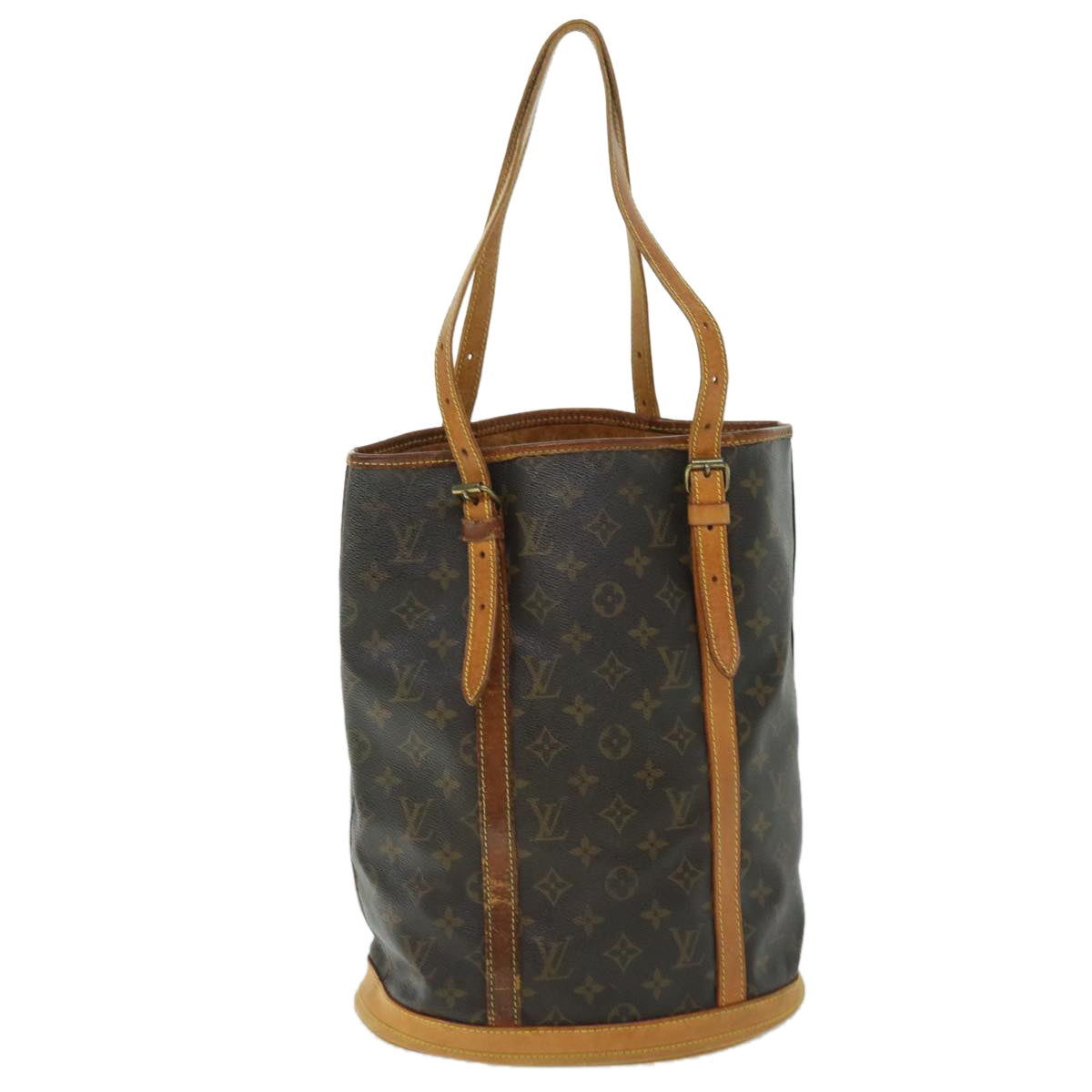 LOUIS VUITTON Monogram Bucket GM Shoulder Bag Vintage M42236 LV Auth 52333