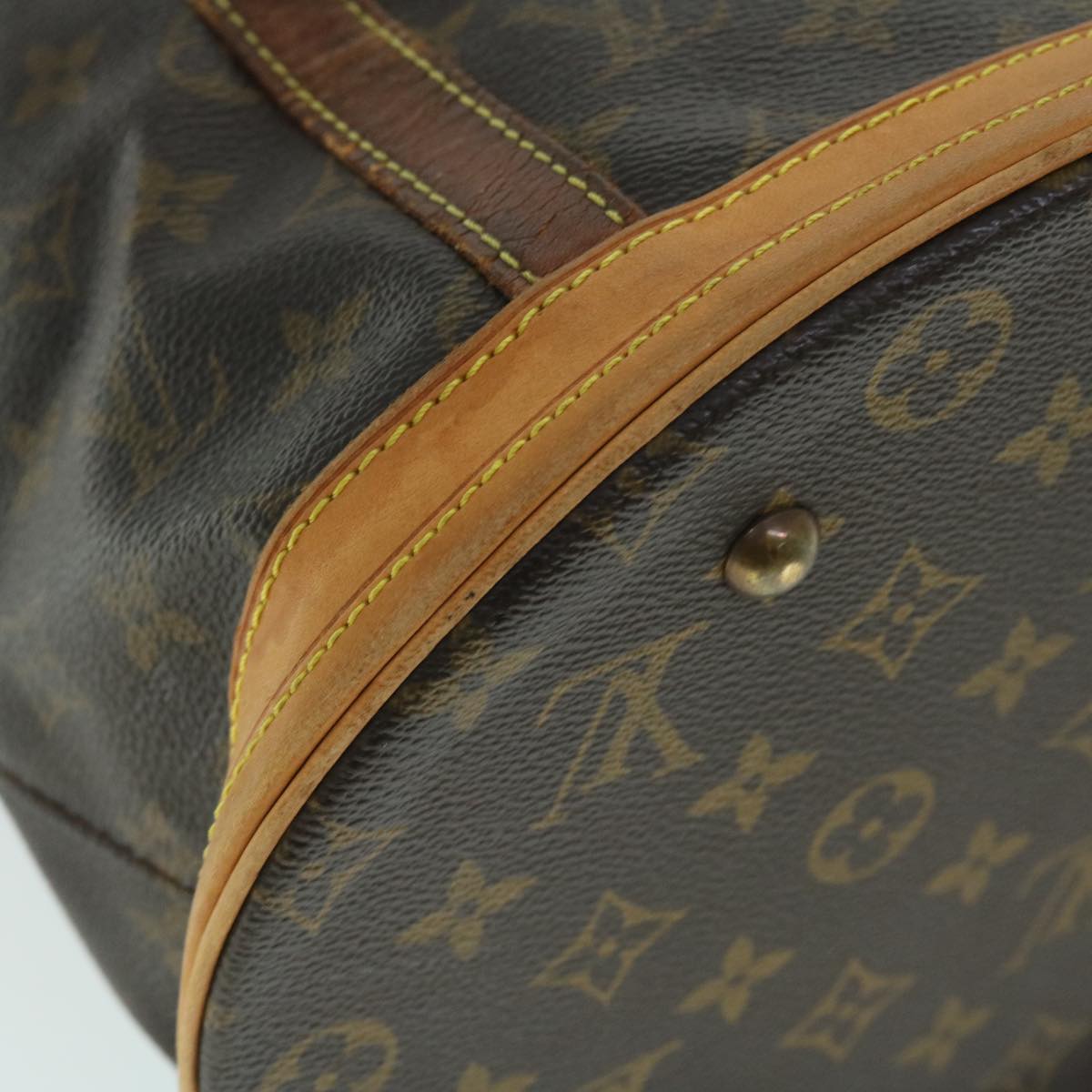 LOUIS VUITTON Monogram Bucket GM Shoulder Bag Vintage M42236 LV Auth 52333